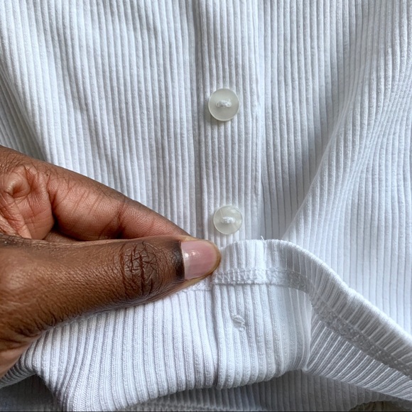 ❌SOLD❌ Express One Eleven Puff Sleeve Top Sz S - Picture 5 of 6